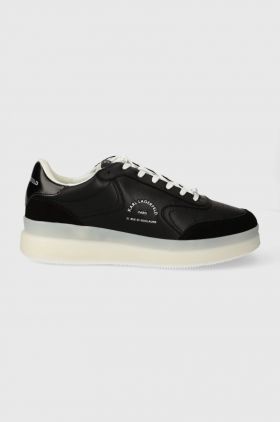 Karl Lagerfeld sneakers BRINK culoarea negru, KL53438