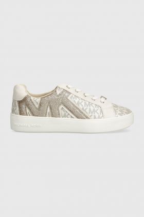 Michael Kors sneakers pentru copii culoarea auriu