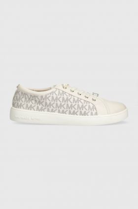 Michael Kors sneakers pentru copii culoarea bej