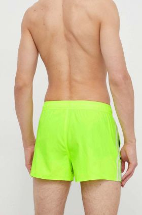 adidas Performance pantaloni scurți de baie 3Stripes CLX culoarea verde IS2054