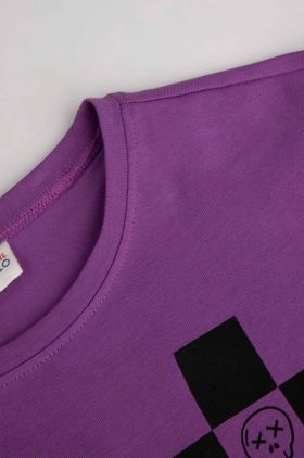 Coccodrillo longsleeve copii culoarea violet