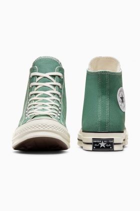 Converse tenisi Chuck 70 culoarea verde, A06521C