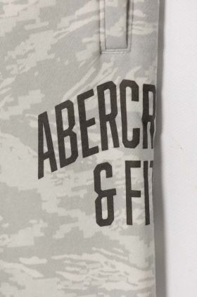 Abercrombie & Fitch pantaloni de trening pentru copii culoarea gri, modelator