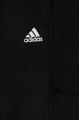 adidas pantaloni de trening pentru copii culoarea negru, neted