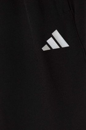 adidas pantaloni de trening pentru copii culoarea negru, neted