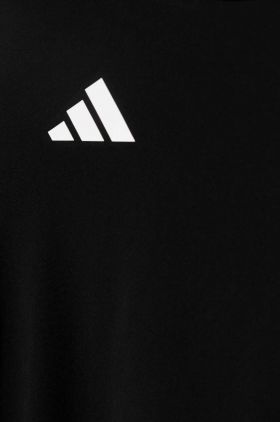 adidas tricou copii culoarea negru, cu imprimeu