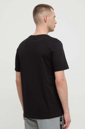 Puma tricou din bumbac bărbați, culoarea negru, cu imprimeu 625418