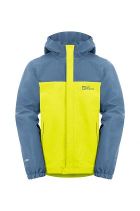 Jack Wolfskin geaca de ploaie copii TUCAN culoarea galben