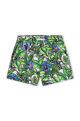 Kenzo Kids pantaloni scurti de baie copii culoarea turcoaz