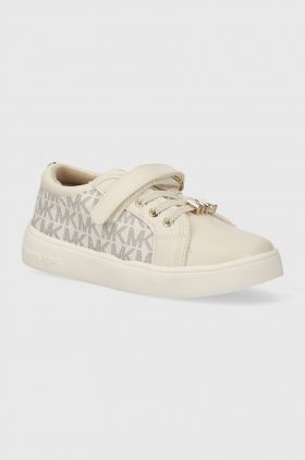 Michael Kors sneakers pentru copii culoarea bej