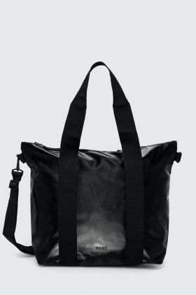 Rains geanta 14160 Tote Bags culoarea negru