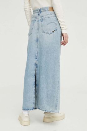 G-Star Raw fusta jeans maxi, drept