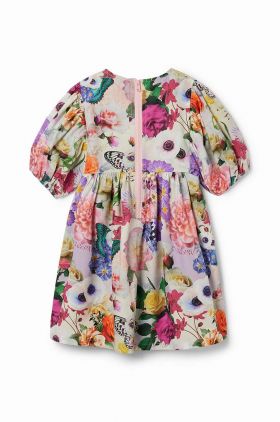 Desigual rochie din bumbac pentru copii mini, evazati