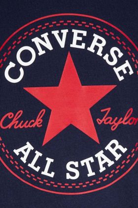 Converse tricou copii culoarea verde, cu imprimeu