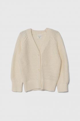 Abercrombie & Fitch cardigan copii culoarea bej