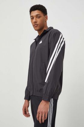 adidas bluză bărbați, culoarea negru, uni IN3316