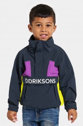 Didriksons geaca copii BJÖRNBÄR KIDS ANORAK culoarea negru