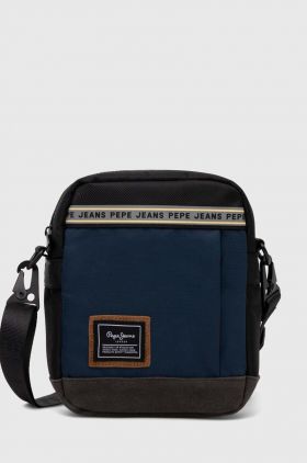 Pepe Jeans borseta culoarea albastru marin