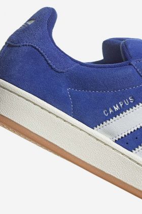 adidas sneakers din piele întoarsă Campus 00S culoare albastru H03471