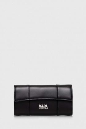 Karl Lagerfeld portofel femei, culoarea negru