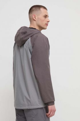 adidas TERREX geacă de ploaie TERREX Multi bărbați, culoarea gri IP1430