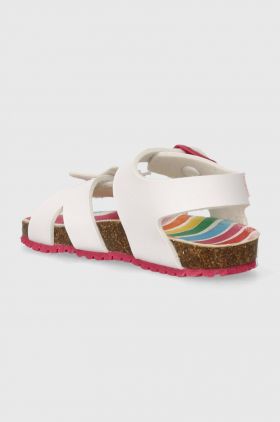 Agatha Ruiz de la Prada sandale copii culoarea alb