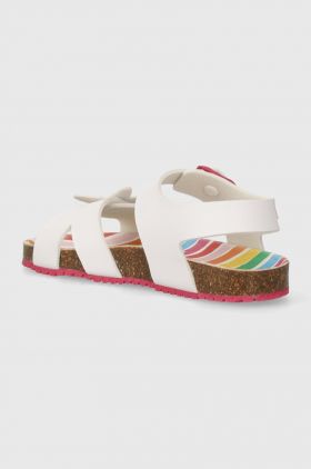 Agatha Ruiz de la Prada sandale copii culoarea alb