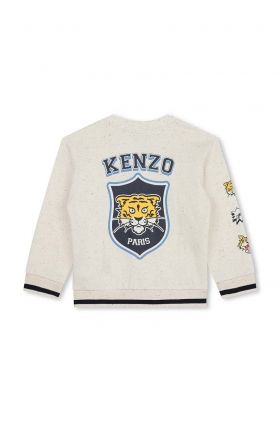 Kenzo Kids cardigan copii culoarea bej, light