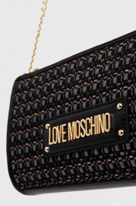 Love Moschino poseta culoarea negru