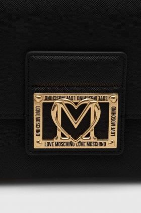 Love Moschino poseta culoarea negru