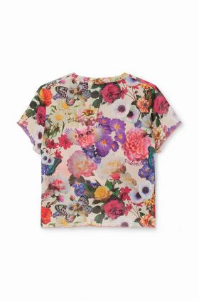 Desigual tricou de bumbac pentru copii