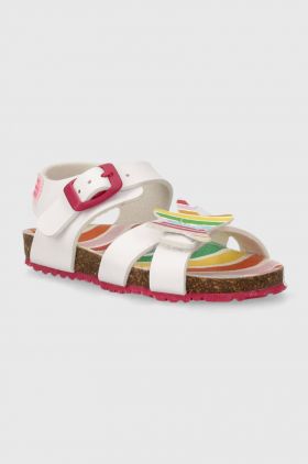 Agatha Ruiz de la Prada sandale copii culoarea alb