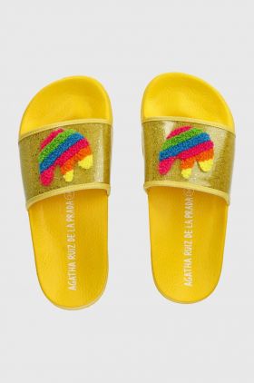 Agatha Ruiz de la Prada slapi copii culoarea galben