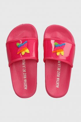 Agatha Ruiz de la Prada slapi copii culoarea roz