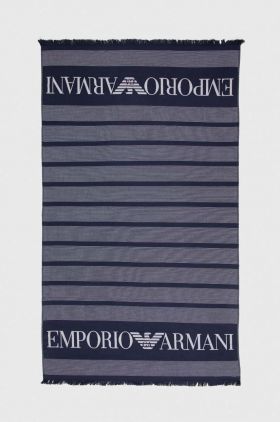 Emporio Armani Underwear prosop culoarea albastru marin