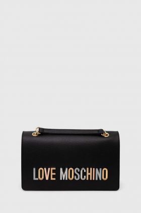 Love Moschino poseta culoarea negru