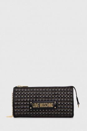 Love Moschino poseta culoarea negru