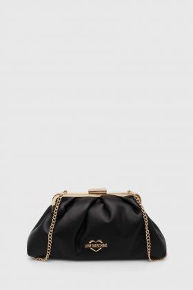 Love Moschino poseta culoarea negru