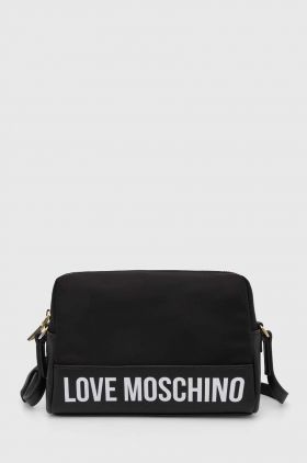 Love Moschino poseta culoarea negru