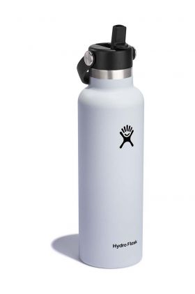 Hydro Flask sticla termica 21 Oz Standard Flex Straw Cap White culoarea alb, S21FS110