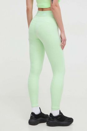 adidas Performance colanți de antrenament Techfit culoarea verde, cu model IR5643