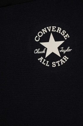 Converse leggins copii culoarea negru, cu imprimeu