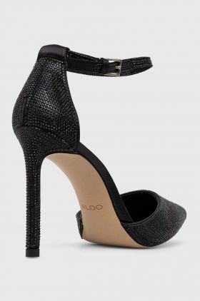 Aldo pantofi cu toc Derperla culoarea negru, 13773248.Derperla