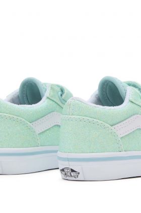 Vans tenisi copii Old Skool V culoarea verde