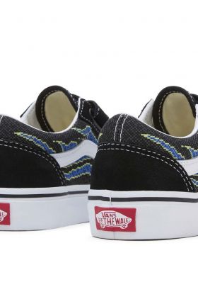 Vans tenisi copii Old Skool V culoarea verde