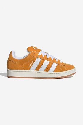 adidas Originals sneakers din piele întoarsă Campus 00S culoarea galben H03473-yellow