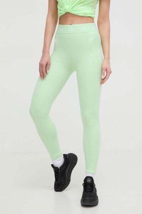 adidas Performance colanți de antrenament Techfit culoarea verde, cu model IR5643