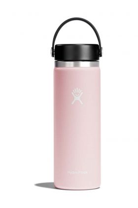 Hydro Flask sticla termica 20 Oz Wide Flex Cap Trillium culoarea roz, W20BTS678