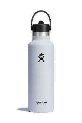 Hydro Flask sticla termica 21 Oz Standard Flex Straw Cap White culoarea alb, S21FS110