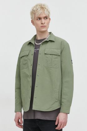 Quiksilver geaca barbati, culoarea verde, de tranzitie